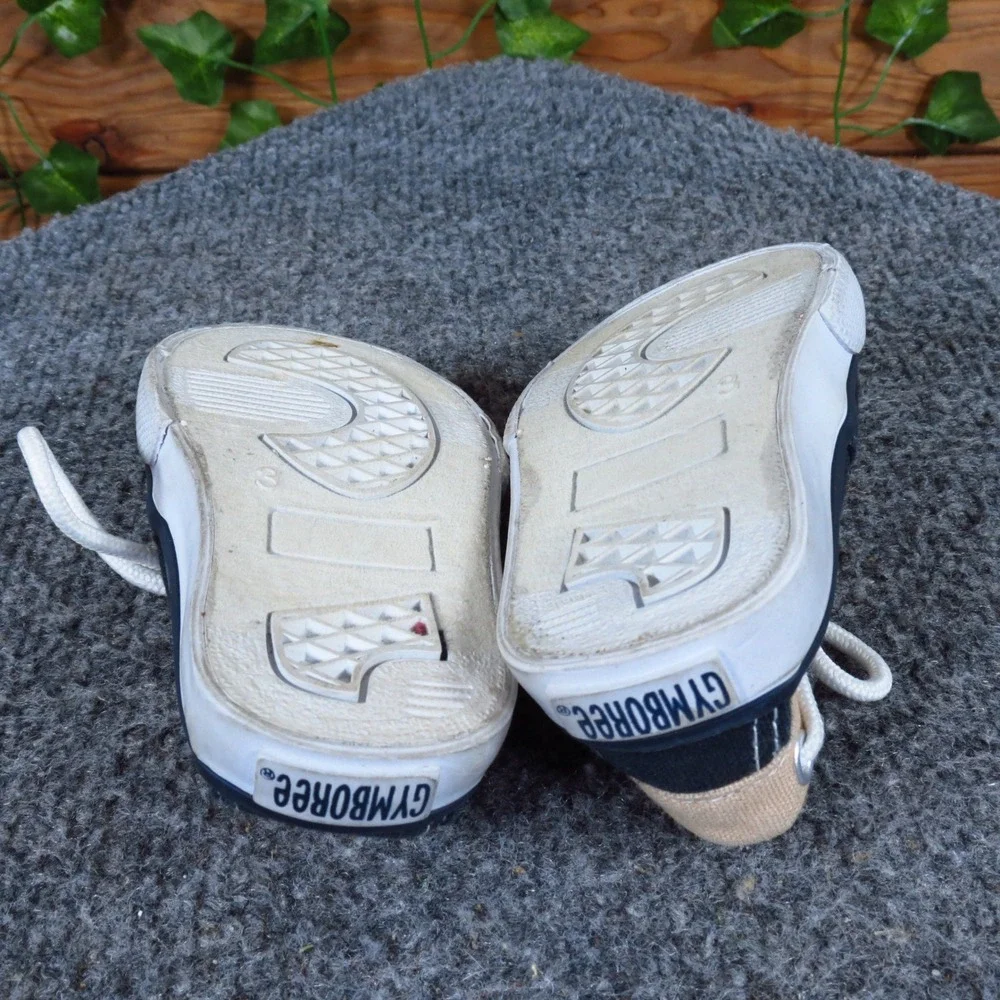 Gymboree Boat Toddler Boy Casual Shoe Size T3 Everyday Nautical Navy‎ Tan Canvas